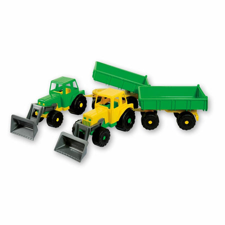 TRATTORE C/PALA + CARRO