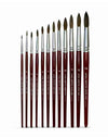 12 Pennelli misura 10 Giotto punta tonda serie 400