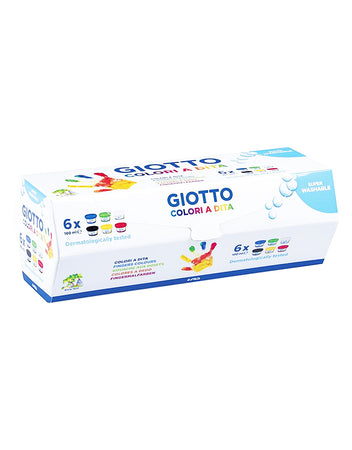 Colori a dita Giotto 6 colori