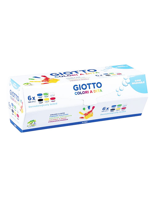 Colori a dita Giotto 6 colori