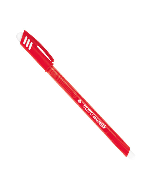 Penna cancellabile Tratto Cancellik colore rosso