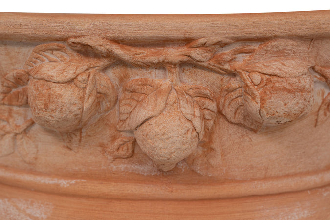 Biscottini Ciotola in Terracotta 100% Made in Italy interamente Lavorata a Mano Vaso