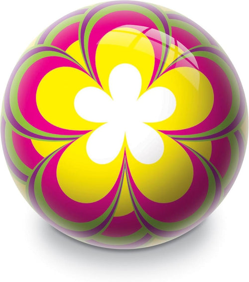 PALLONE PLASTICA FLOWER FLUO