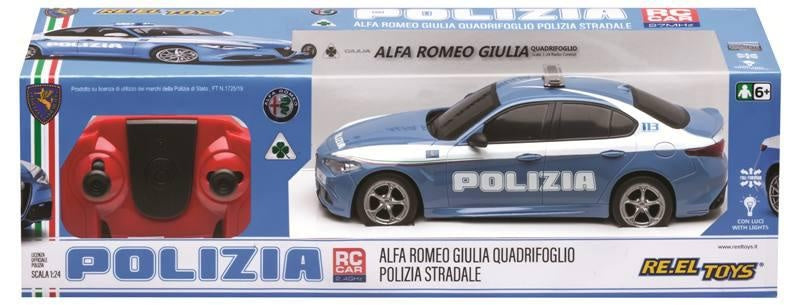 ALFA GIULIA POLIZIA R/C 1.24