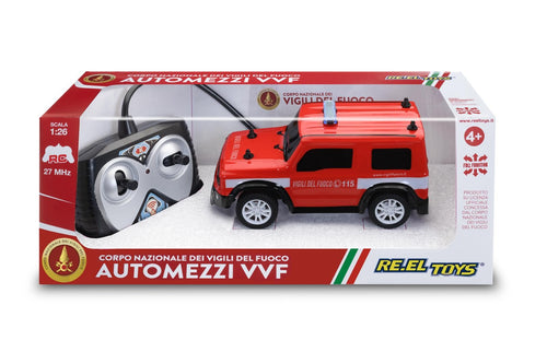 SCATOLA JEEP RENEGADE POMPIERI 1.26 R/C