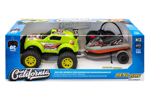 SCATOLA JEEP C/RIMORCHIO QUAD R/C