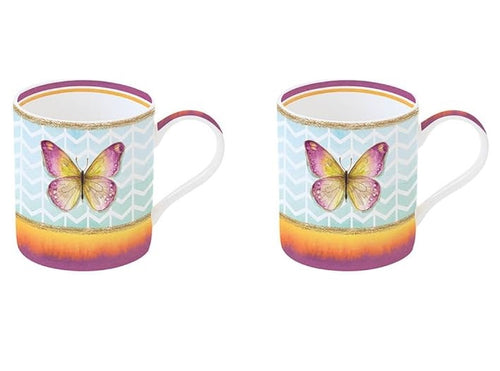EASY LIFE - SET 2 TAZZE IN PORCELLANA 350 ML