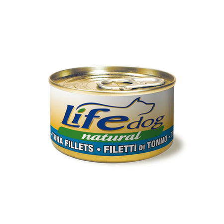 Life Pet Care Dog Natural Scatoletta Filetti di Tonno per Cani 90gr