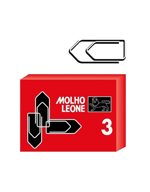 100 Fermagli zincati misura 3 Molho Leone