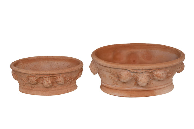 Biscottini Set 2 Vasi Terracotta Biscottini Artigianali Fatti a Mano Antigelivi Toscana