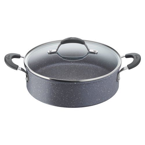Tegame lagostina 012163031826 tempra mineral con coperchio vetro grigi