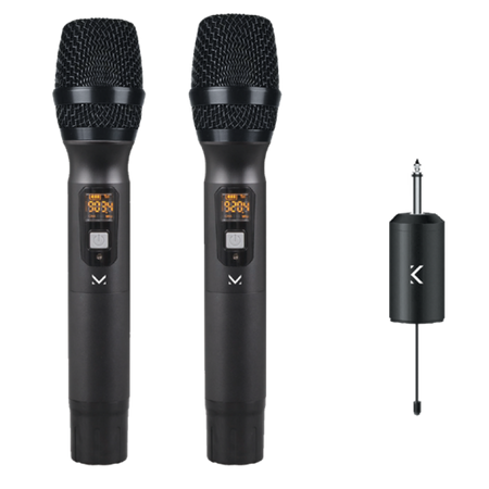 Majestic coppia microfoni wireless uhf - 115720BK