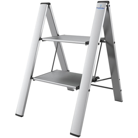 Sgabello leonardo 2 col.allum g300a02w silver