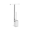 Colonna attrezzata wc gedy ra32 02 rainbow cromo e bianco