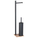 Colonna attrezzata wc gedy ta32 41 tania bamboo e nero