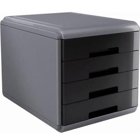 Cassettiera mydesk 4cassetti nera - 100426
