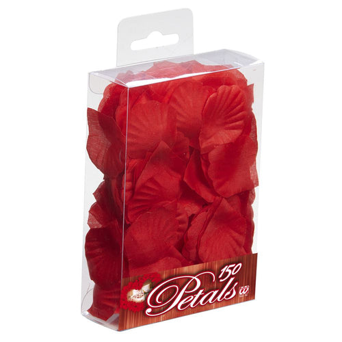 Petali rossi sintetici decorativi per decorazione sexy hot per adulti amanti 18+