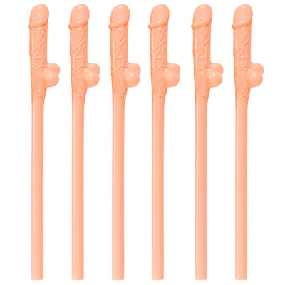 6 cannucce divertenti riutilizzabili con pisello rosa carne per la sposa alla festa hot di addio al nubilato sexy gadget per adulti 18+