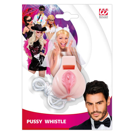 Fischietto divertente pussy a forma di vagina per lo sposo alla festa hot di addio al celibato sexy gadget per adulti 18+