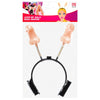 Cerchietto per capelli con piselli luminosi per la sposa alla festa hot di addio al nubilato sexy gadget per adulti 18+