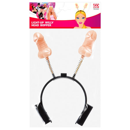 Cerchietto per capelli con piselli luminosi per la sposa alla festa hot di addio al nubilato sexy gadget per adulti 18+