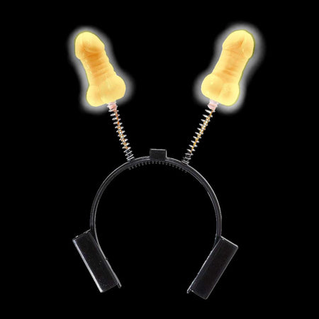 Cerchietto per capelli con piselli luminosi per la sposa alla festa hot di addio al nubilato sexy gadget per adulti 18+