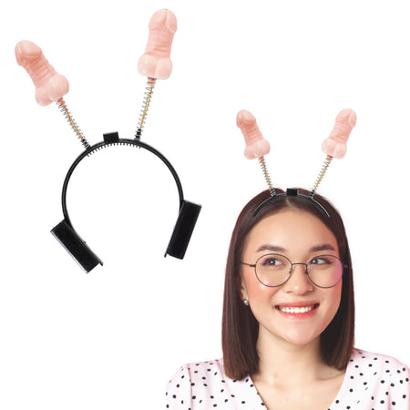 Cerchietto per capelli con piselli luminosi per la sposa alla festa hot di addio al nubilato sexy gadget per adulti 18+
