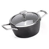 Casseruola alluflon moneta 0015394502 armonia finegres con coperchio v