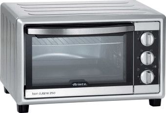 Ariete 984 forno elettrico ventilato 25 litri - bon cuisine 250 - doppio vetro - temperatura max 230° - 1500 watt - 6 posizioni cottura - timer 60’ - ARI984