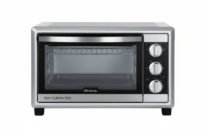 Ariete 985 forno elettrico ventilato 30 litri - bon cuisine 300 - doppio vetro - temperatura max 230° - 1500 watt - 6 posizioni cottura - timer 60’ - ARI985