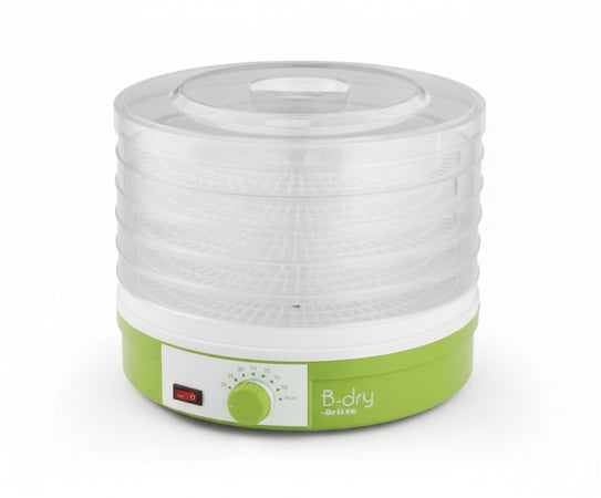Ariete 616 b-dry essiccatore - disidratatore alimentare - frutta, verdura, carne disidratata - temperatura 35°c/70°c - 245 watt - verde - 00C061600AR0