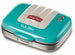 Ariete 1973 waffle maker party time - piastra elettrica per waffle - piastre antiaderenti - 700 watt - azzurro - 00C197301AR0