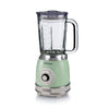 Ariete 583, frullatore vintage con tazza in vetro da 1,5 litri, 4 lame in acciaio inox, 4 velocità + pulse,1000 watt, verde - ARI0583/04