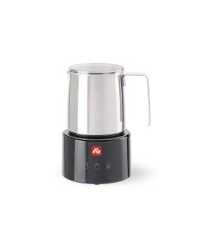 Illy cappuccinatore montalatte elettrico nero inox - 23760