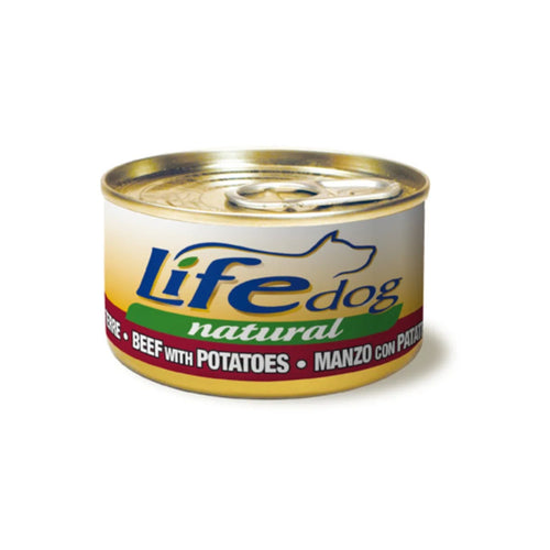 Life Pet Care Dog Natural Scatoletta Manzo e Patate per Cani 90gr