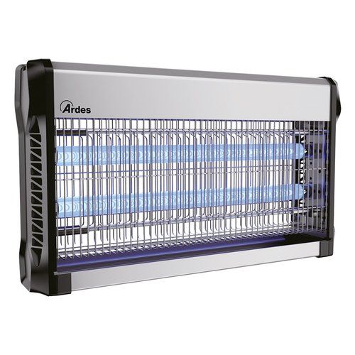 Zanzariera elettrica zak a scarica silver e black ar6s30c