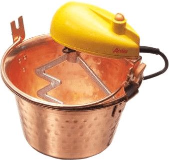 Ardes 248 paiolo elettrico in rame con motore 10 w diametro 28 cm capacità 6,5 litri - AR2480