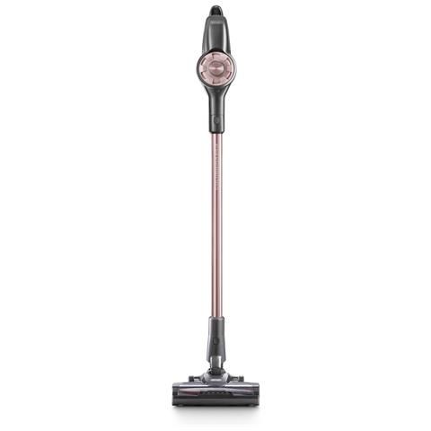 Delonghi xlm510.grg, scopa elettrica ricaricabile senza filo e senza sacco, batteria removibile e ricaricabile, fino a 60 minuti di autonomia, spazzola motorizzata con luce a led, capacità 0,6l - 0192402005