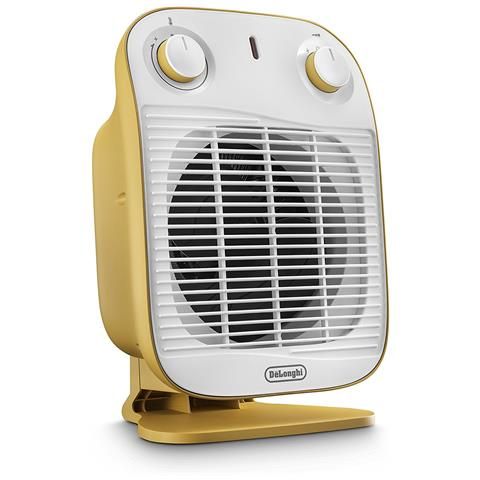 Delonghi hfs50b20.ye stufetta elettrica stufetta con elettroventola interno giallo 2000 w - HFS50B20.YE GIALLO