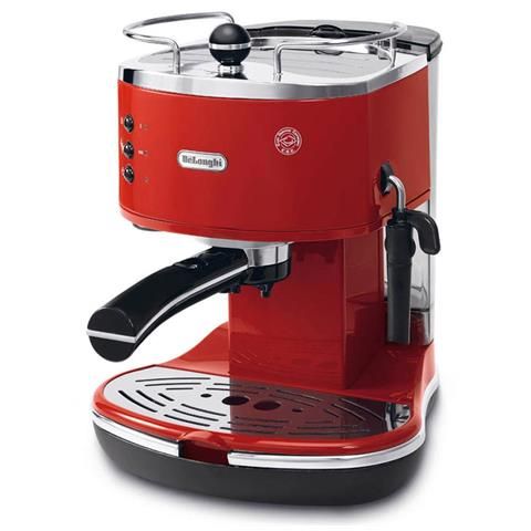 Macchina caffè espresso de longhi eco311.r icona classic pump rosso sc - ECO311 R