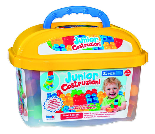 SCATOLA COSTRUZIONI VALIGIA JUNIOR 35 PEZZI