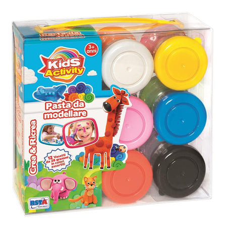 PASTA DA MODELLARE 12 VASETTI