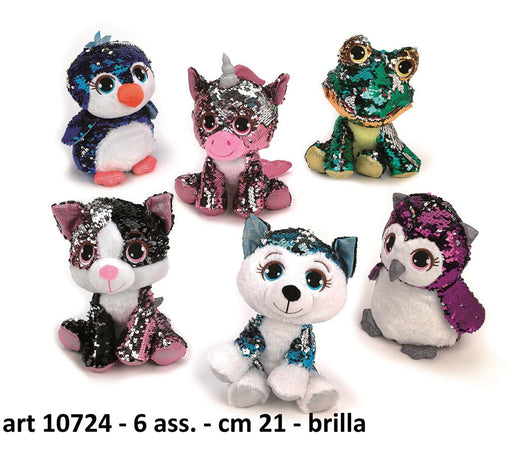 PELUCHE SBRILLOKKI 6 ASS GRANDI