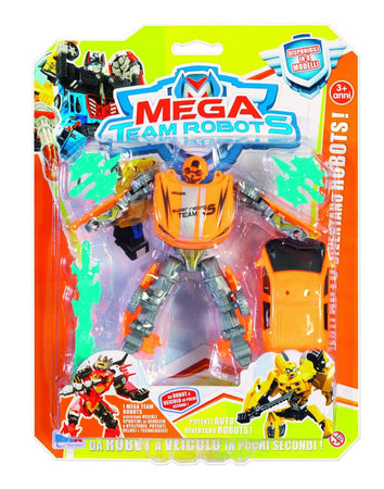 TRASFORMER MEGA TEAM ROBOTS 2 ASS