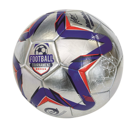 PALLONE CUOIO CALCIO ARGENTO TOURNAMENT 400 GR