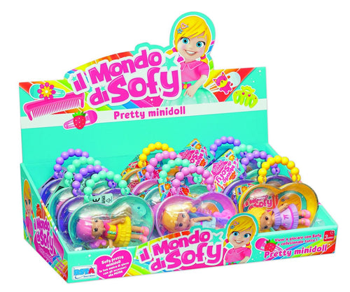DISPLAY BAMBOLA MINI DOLL IL MONDO DI SOFY