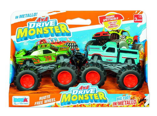 2 JEEEP DRIVE MONSTER METALLO
