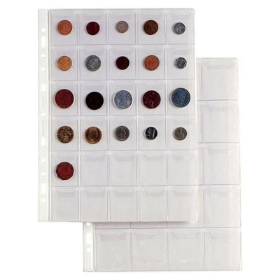 Cf10buste trasp portamonete 30spazi - 512131