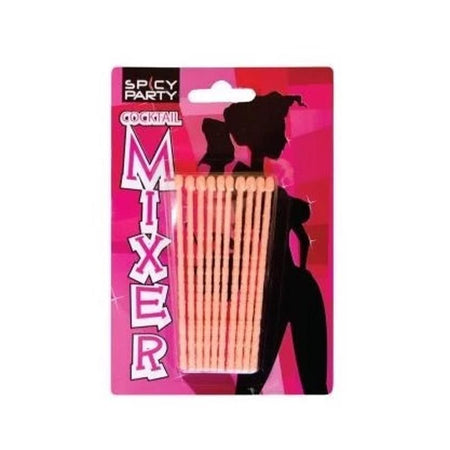COCKTAIL MIXER ASTINE PISELLO ADDIO AL NUBILATO GADGET PER ADULTI SEXY PARTY 10 PZ
