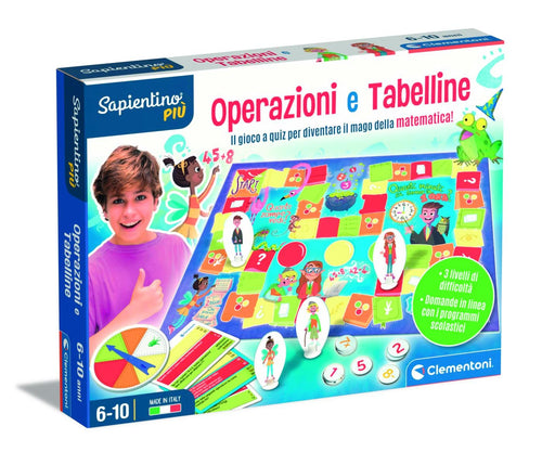 SAPIENTINO OPERAZIONI E TABELLINE